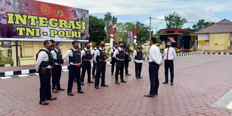 Kasatreskrim Pimpin Apel Satuan Kerja di Mapolres Seruyan