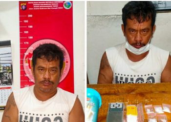 Pria Bertato Warga Sebabi Diamankan Atas Kepemilikan 5,51 Gram Sabu