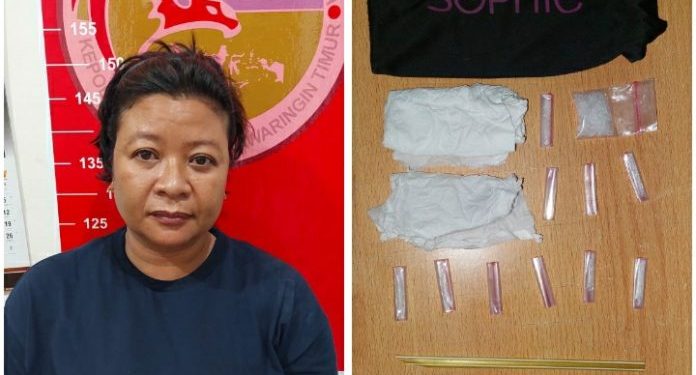 Sembunyikan 11 Paket Sabu Dalam Sarung Bantal, IRT Diamankan