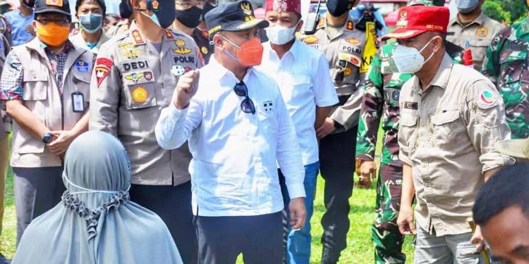 Tinjau Vaksinasi di Seruyan, Kapolda Kalteng Targetnya 70 % Masyarakat Divaksin