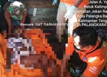 Seorang Kakek Ditemukan Tewas Gantung Diri di Petuk Katimpun