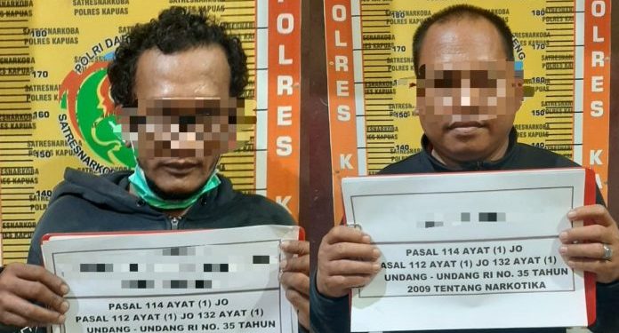 Miliki Sabu 3,63 Gram, Dua Warga Kapuas Diamankan Polisi