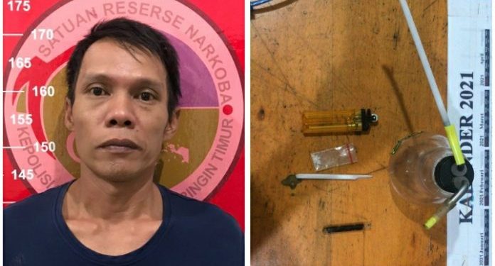Lagi-lagi Pengguna Narkoba Diciduk Polisi di Sampit