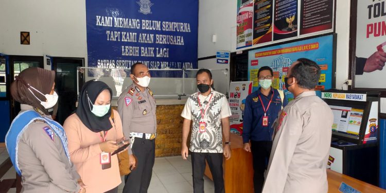 Diterima Wakapolres, Ombudsman Tinjau Pelayanan Publik Polres Seruyan