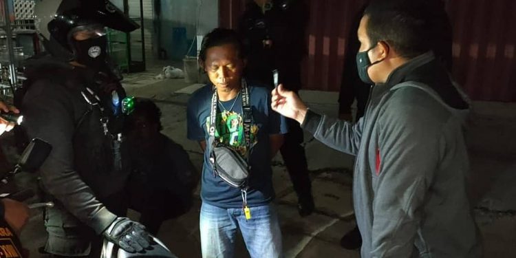 Lagi, Ditsamapta Polda Kalteng Amankan 2 Pria Bawa Sajam