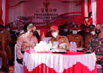 Polres Seruyan Bentuk Kampung Anti Narkoba