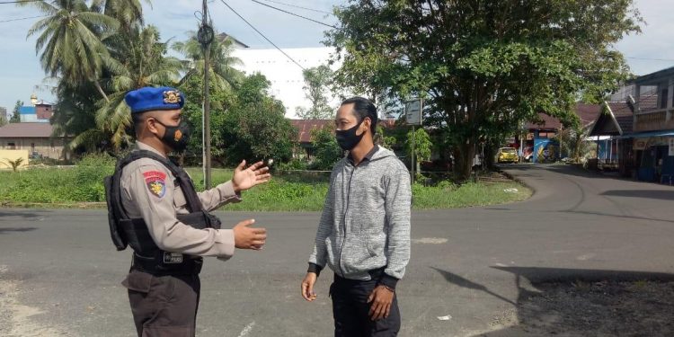 Satpolairud Polres Seruyan Sosisalisasi Ke Masyarakat Tentang Saber Pungli