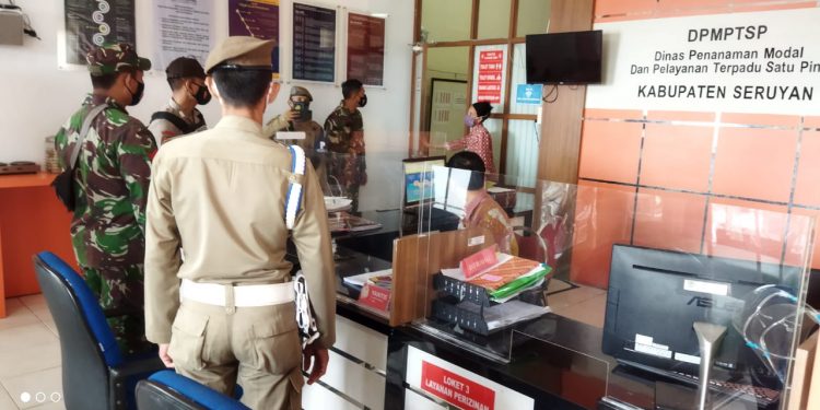 Polsek Seruyan Hilir Lakukan Operasi Yustisi ke Kantor Pemerintahan