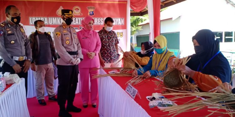 Peringati Hari Bhayangkara Ke-75, Sat Lantas Polres Seruyan Melaksanakan Lomba UMKM