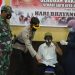 Jelang Hut ke 75 Bhayangkara, Polres Seruyan Laksanakan Vaksinasi Masal