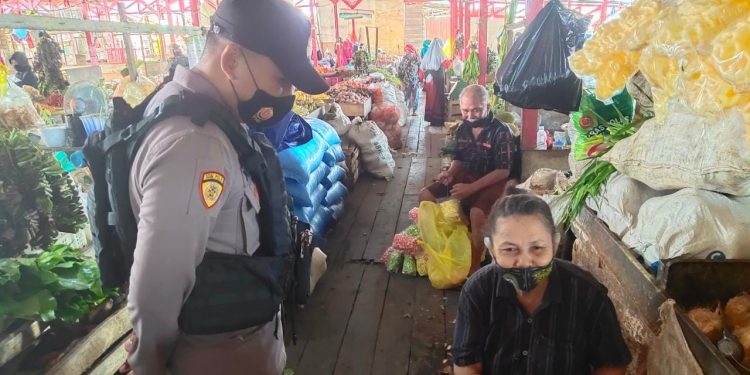 Patroli Dialogis Dilakukan Polres Seruyan Guna Cegah Covid-19