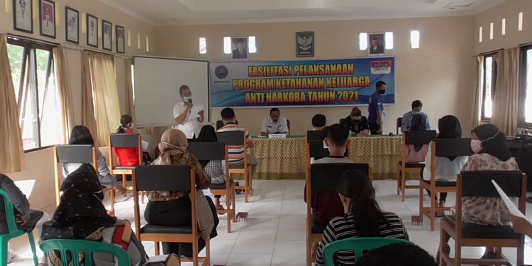 BNNP Gelar Fasilitasi Program  Ketahanan Keluarga Anti Narkoba