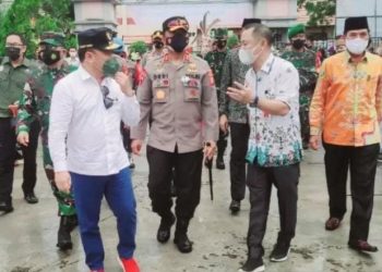 Percepatan Program Vaksinasi, Gubernur Kalteng Kunjungi Kabupaten Barsel
