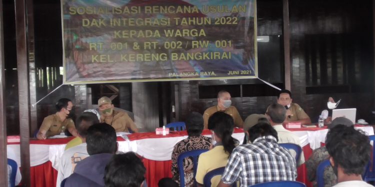 Dinas Perkim Sosialisasikan Rencana Usulan DAK Integrasi Tahun 2022