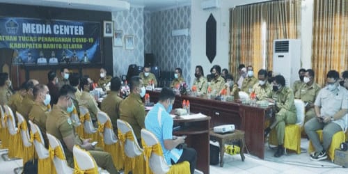 Pemkab Barsel Ikuti Rakor Pencegahan Korupsi dengan KPK