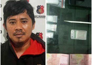 Warga Kota Sampit Diciduk Polisi Beserta 3 Paket Sabu