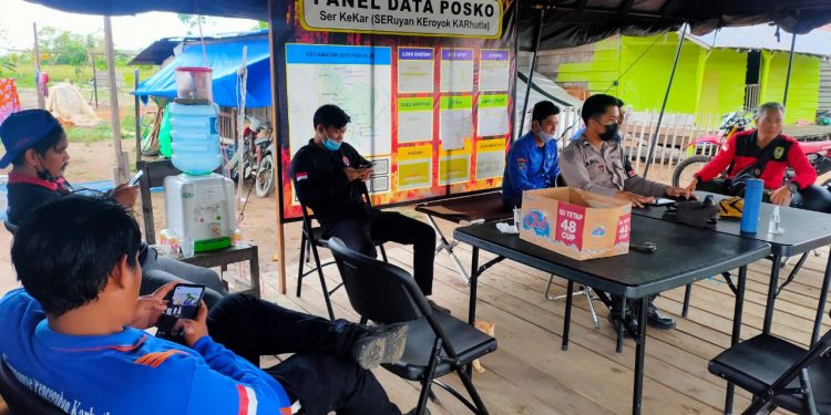 Polres Seruyan Siaga Karhutla Bersama Instansi Terkait