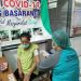 Vaksinasi Lansia Desa Pangkalan Sari Berjalan Lancar