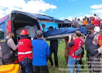 Tongkang Korindo Meledak, 1 Tewas