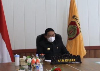 Wagub Eddy Pratowo Hadiri Rapat Paripurna DPRD Kalteng