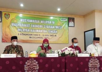 Wakil Ketua DPRD Mura Hadiri Muswil MES Kalteng