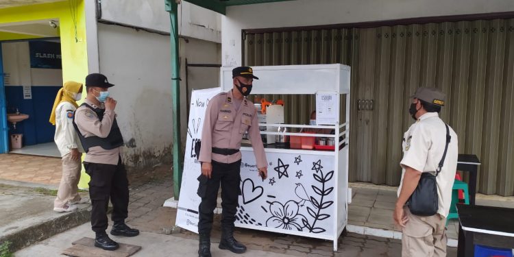 Tim Yustisi Himbau Penerapan Prokes ke Masyarakat Kuala Pembuang