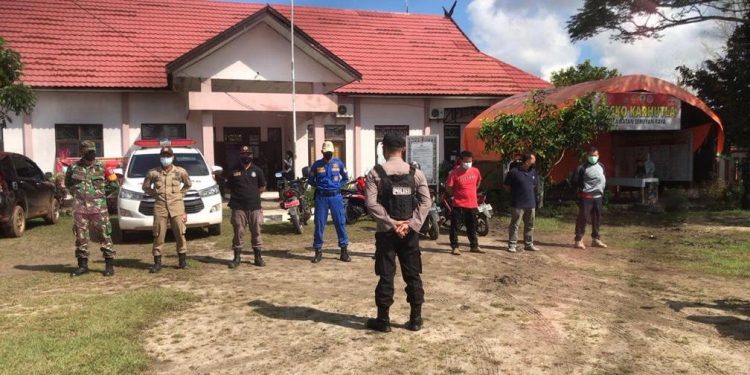 Polsek Danau Sembuluh Terus Standby Cegah Kebakaran Hutan dan Lahan