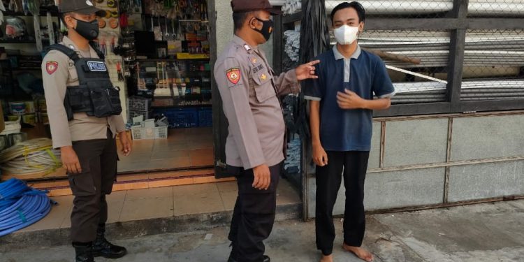 Polsek Seruyan Hilir Terus Patroli dan Sosialisasi Prokes kepada Masyarakat