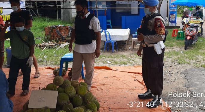 Personil Polsek Seruyan Hilir Lakukan Kegiatan Yustisi