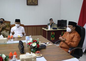 Wagub Kalteng Ikuti Tahlil Nasional “Doa untuk Syuhada” Secara Virtual