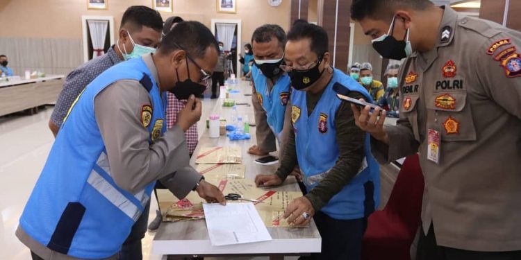 Polda Kalteng Umumkan 514 Peserta Lulus Tes Bintara dan Tamtama