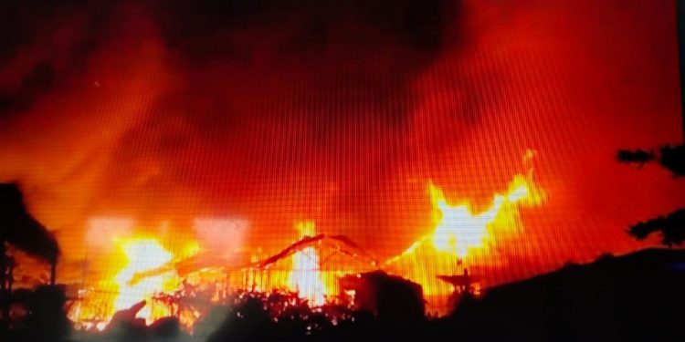 Si Jago Merah Hanguskan Rumah dan Barak di Palangka Raya