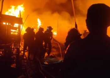 Lagi, Puluhan Rumah dan Barak di Palangka Raya Ludes Dilalap Jago Merah