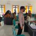 Kapolsek Seruyan Hilir Pantau Vaksinasi di Kantor Kesbangpolinmas Seruyan
