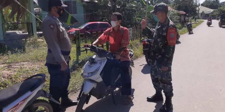Personel Polsek Seruyan Tengah Rutin Lakukan Operasi Yustisi