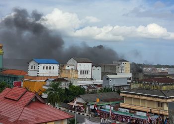 Api Hanguskan Dapur Rumah Makan dan Gudang di Pasar Inpres Sampit