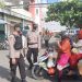 Ingatkan Prokes, Tim Yustisi Sambangi Pasar Saik Kuala Pembuang