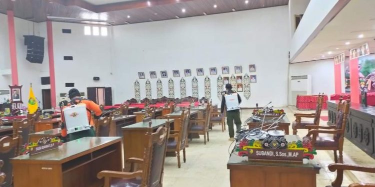 DPRD Kota Palangka Raya Terapkan WFH 100 Persen
