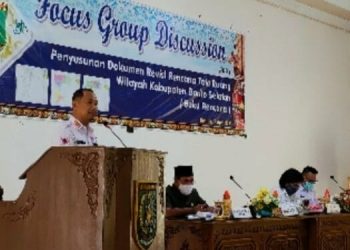 Pemkab Barsel Laksanakan FGD Penyusunan Dokumen Revisi RTRW
