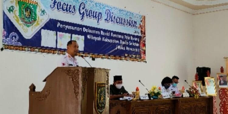 Pemkab Barsel Laksanakan FGD Penyusunan Dokumen Revisi RTRW