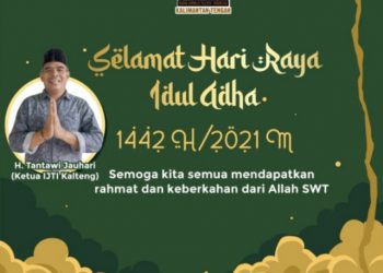 IJTI Potong Satu Ekor Sapi Kurban Bantuan Gubernur Kalteng