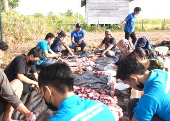 CEO Klinik Bisnis, Monica Putri Rasyid Berkurban untuk Pejuang Ekonomi Tangguh Kalteng
