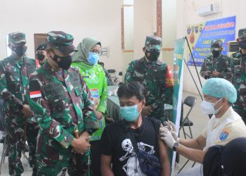 Pangdam XII Tanjungpura Apresiasi Pelaksanaan Vaksinasi Covid-19