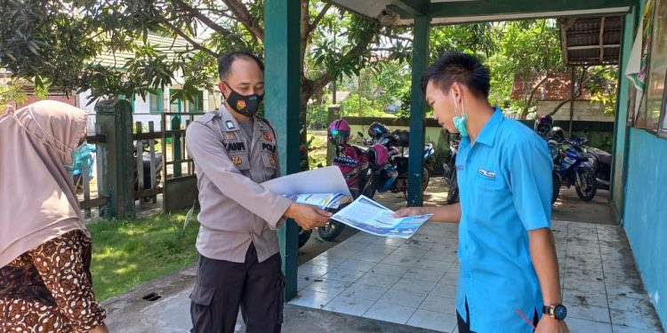Personel Bagsumda Sosialisasi Penerimaan CPNS Polri Kepada Masyarakat