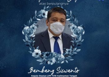 Kepala Stasiun TVRI Kalteng Berpulang, Pemprov Ucapkan Belasungkawa