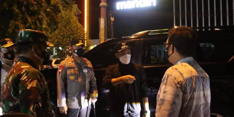 Kapolda Kalteng Bersama Forkopimda Turun Langsung Penertiban Prokes