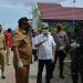 Wagub Bersama Kapolda dan Danrem Pantau Posko Penyekatan Perbatasan Kalteng-Kalsel di Kapuas