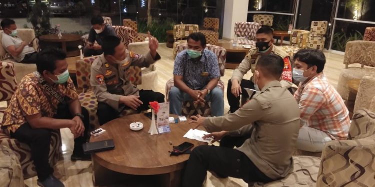 Kapolres Seruyan Pimpin Rapat Koordinasi Persiapan Vaksinasi di PT. GBSM