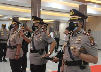 Kombes Sandi Alfadien Mustofa Resmi Jabat Kapolresta Palangka Raya