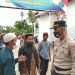 Tim Yustisi Polres Seruyan Bersama Sat Pol PP Berikan Himbauan Prokes